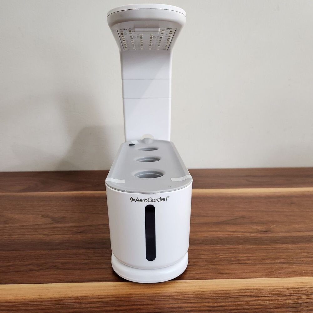 AeroGarden Sprout Indoor Garden LED Grow Light White Wall Plug Not Included - Picture 3 of 10